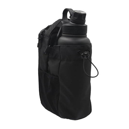 Magnetic Water Bottle Sling Bag Adjustable Crossbody Gym Bottle Bag
