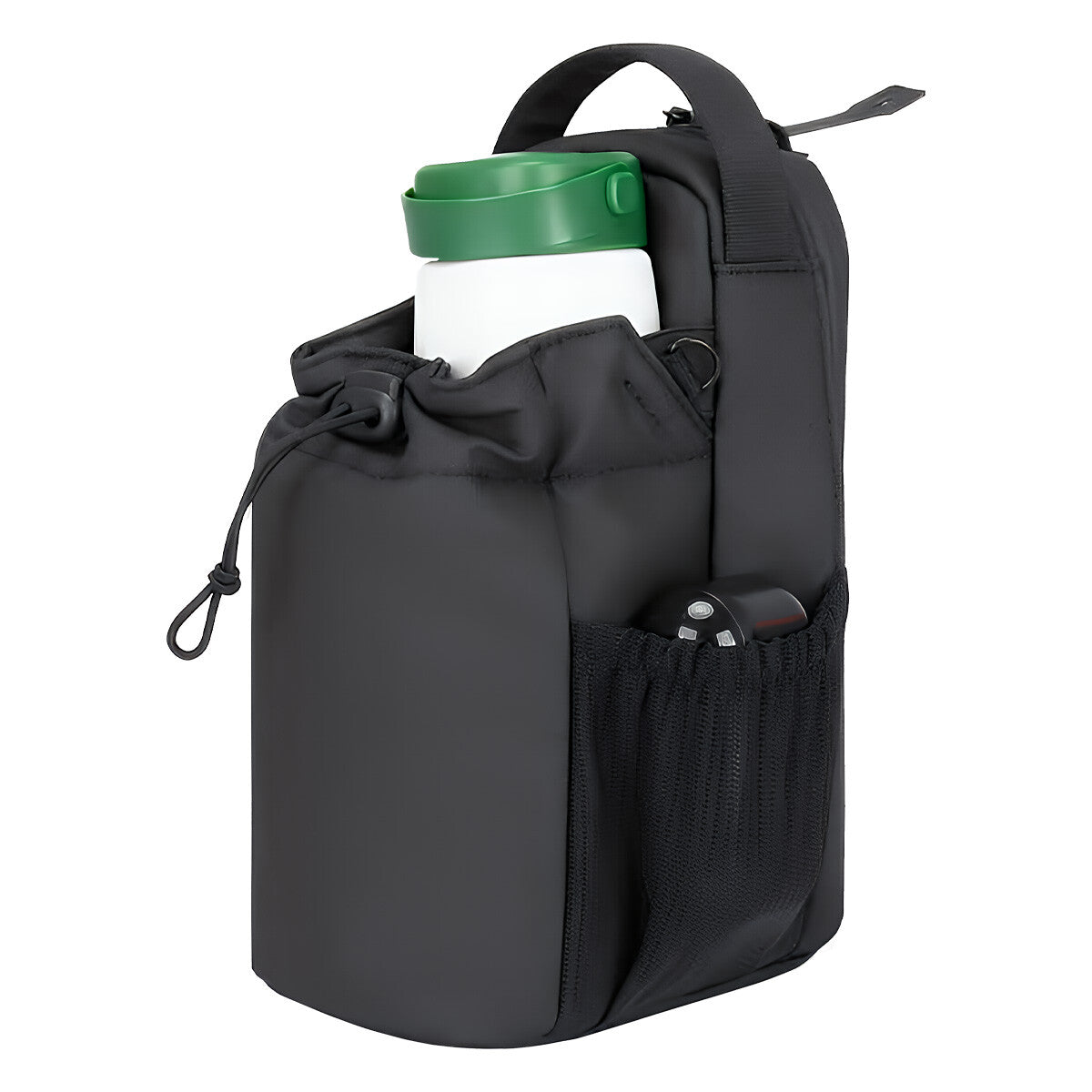 Magnetic Water Bottle Sling Bag Adjustable Crossbody Gym Bottle Bag
